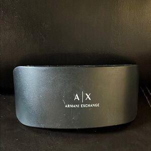 Armani Exchange glasses case